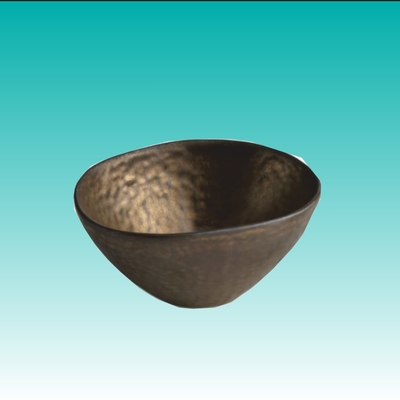 ../frankl24shop/Türkis CLARO GOLD - Schale tief oval 14 cm